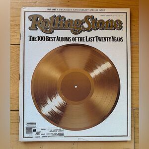 Vintage Rolling Stone Magazine #507 100 Best Albums Special Stanley Kubrick 87